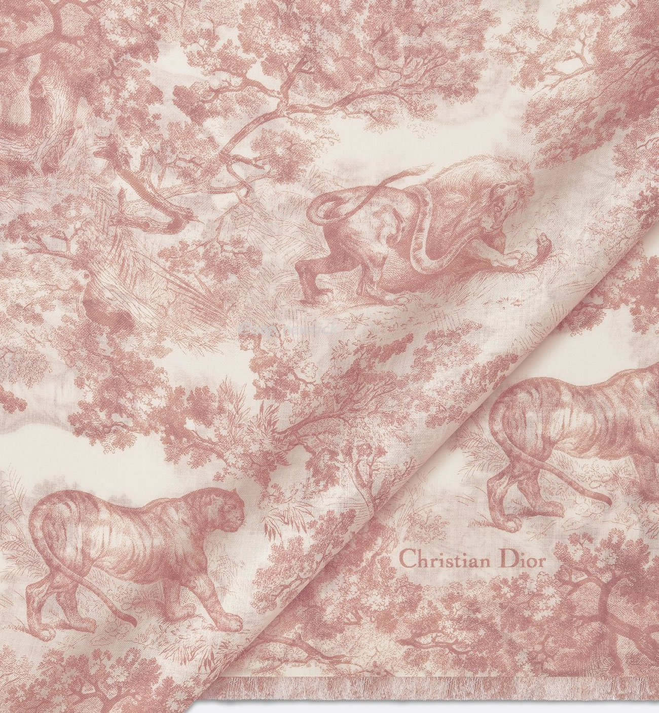 Dior Printed Shawl Cashmere Fabrics Sauvage Ruyi Print 140x180cm (2) - newkick.org